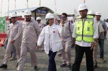 Menteri Rini Pastikan Ruas Tol Pematang Panggang &ndash;Kayu Agung Siap Beroperasi
