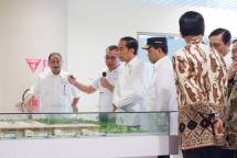 Angkasa Pura I menerima kunjungan kerja Presiden RI Joko Widodo di Bandara Internasional Yogyakarta (YIA) di Kulon Progo.
