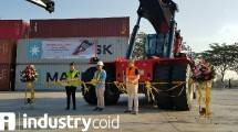 Serah Terima Kalmar Eco Reachstacker 