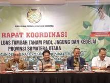 Rakor Optimalisasi luas tanam Pajala di Sumut