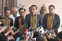 Presiden Jokowi Ingatkan Pimpinan KPK Bijak Dalam Bernegara 