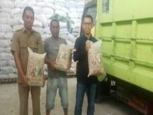 Simulasi pengiriman benih jagung dan padi
