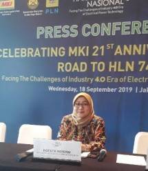 Noesita Indriyani Ketua Panitia Pelaksana HLN ke-74. 
