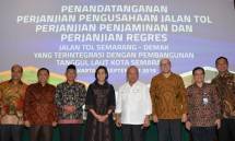 PTPP melalui PT PP Semarang Demak Tandatangani PPJT Tol SemarangDemak