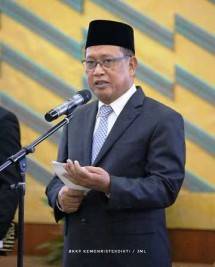 Menristekdikti Mohamad Nasir (Foto Dok Humas)