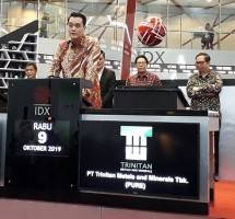Harga Trinitan Metals and Minerals Melesat 50 Persen di Perdagangan Perdana