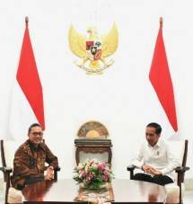 Presiden Jokowi dan Zulkifli Hasan Bicarakan Soal Amandemen UUD 1945