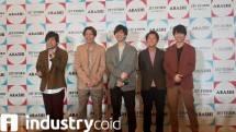 Group musik asal Jepang, Arashi (Foto: Ridwan/Industry.co.id)