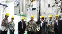 Menteri Perindustrian, Airlangga Hartarto Pada Peresmian Pabrik Transformator Tenaga PT XD Sakti Indonesia di Jawa Barat 
