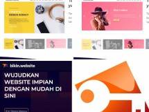 Ilustrasi tampilan web