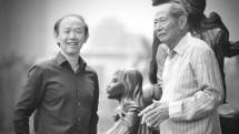 CEO Crown Group Iwan Sunito saat berfoto bersama Ir. Ciputra