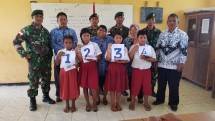 Satgas Yonif MR 411/Pdw Kostrad Gelar Lomba Baca Puisi 
