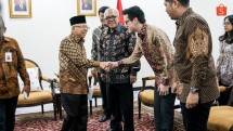  Silaturahmi antara Wakil Presiden Republik Indonesia Prof. Dr. K.H. Ma&rsquo;ruf Amin dan Direktur Shopee Indonesia, Handhika Jahja, Rabu 20 November 2019 di Kantor Wakil Presiden RI 