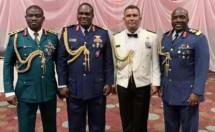 Keluarga Presiden Nigeria Hadiri Acara Resepsi Diplomatik TNI