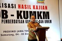 Semarang - Keberadaan Lembaga Pengelola Dana Bergulir Koperasi dan Usaha Mikro, Kecil dan Menengah (LPDB - KUMKM) masih sangat diperlukan untuk pengembangan KUMKM dan masih efektif.