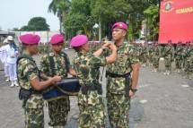 Sertijab Komandan Puslatpsus dan Komandan Pustalurmar 6 Atralina 