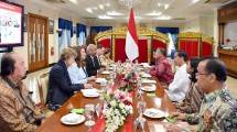 Presiden Joko Widodo Bertemu Co-Chair and Trustee of the Bill & Melinda Gates Foundation Melinda Gates