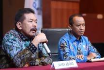 Jaksa Agung RI, Burhanuddin dan Kepala BKPM Bahlil Lahadalia