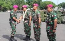 Danpasmar 2 Sambut Satgas Percepatan Pembangunan Hunian Tetap Di Daerah Pasca Gempa Bumi NTB