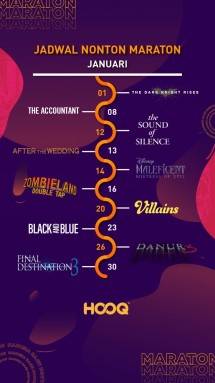 HOOQ Hadirkan Keceriaan di Awal Tahun dengan Deretan Konten Film dan Serial Favorit Baru