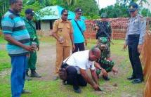 Sinergitas TNI-Polri Bersama Pemerintah Hijaukan Distrik Citak Mitak Papua 