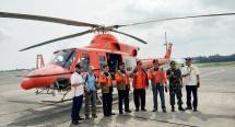 Tinjauan Udara Tim BNPB untuk Pemetaan Rehabilitasi Lahan Longsor
