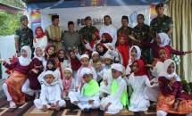 Dansatgas Yonif RK 136/TS Resmikan TPA Ar-Rahmat Tuah Sakti Batu Gajah di Haruku
