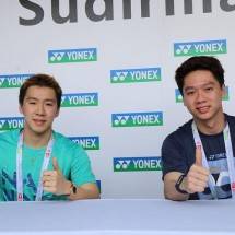 Atlet Badminton Ganda Putra Indonesia Kevin Sanjaya Sukamuljo, mengatakan, &ldquo;Saya sebagai atlet Badminton melihat YONEX sebagai merek terkemuka penyedia perlengkapan olahraga badminton terus hadir untuk mendukung olahraga 
