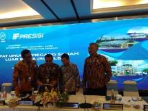 Direksi PP Presisi saat paparan buyback saham