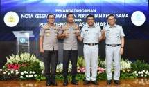 Jasa Raharja Bersinergi Dengan POLRI Sinkronisasi Data Online
