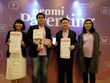 Bunga Mega (Head of Community Orami), Ferry Tenka (CEO Orami), Hendrawan Kartika (President Orami) dan Cynthia Tenggara (Head of Parenting Orami) &ndash; kiri ke kanan 