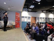 Direktur Strategic Portfolio Telkom Achmad Sugiarto di acara &ldquo;Digital Trends 2020 from The Eyes of VC&rsquo;s and Telcos&rdquo; 