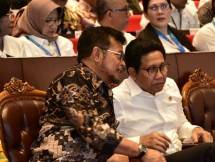 Menteri Pertanian Syahrul Yasin Limpo berbincang soal pangan lokal