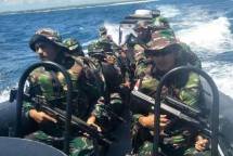 Satgas Pulau Terluar XXIII Laksanakan Patroli Laut di Pulau Ndana NTT