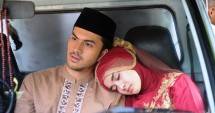 Rizky Nazar dan Michelle Judith beraksi dalam film Mekah I Am Coming
