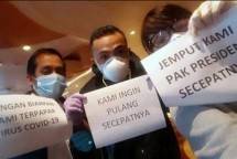 WNI di kapal diamond princes (foto GridHot) 