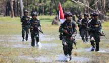 Pastikan Batas Negara Aman, Satgas Yonif Mekanis Raider 411 Kostrad Gelar Patroli Patok MM.12.2