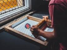 Usaha sablon yang menjadi salah satu binaan Bhinneka.com 