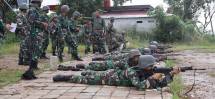 Yon Arhanud 1 Mar Laksanakan LPD Menembak Senapan 