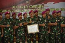 Komitmen Bersama Korps Marinir Dalam Membangun Zona Integritas