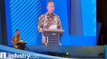 Menteri Perindustrian Agus Gumiwang Kartasasmita saat membuka GIICOMVEC 2020 (Foto: Ridwan/Industry.co.id)
