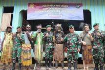 TNI dan Warga Papua Bersatu Jaga NKRI