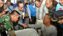 Kepala Bakamla bagi wilayah tangkapan ikan untuk nelayan pantura dan nelayan natuna