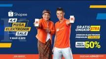 Shopee 4.4 Mega Elektronik Sale Berikan Diskon 50% dari 9 Maret hingga 4 April 2020