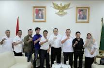 Dr Dodi Reza Alex Bupati Muba dan Ketua Kadin Sumsel disepakati sebagai ikon generasi milenial antihoaks oleh Serikat Media Siber Indonesia Sumatera Selatan (SMSI Sumsel)