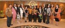 Enam Finalis Puteri Indonesia Sebagai Duta Empat Pilar MPR RI