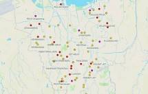 Peta sebaran virus corona di jakarta (Dok Pemprov DKI) 
