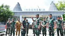 Kasum TNI Tinjau Pos Pengamanan Perbatasan RI-Timor Leste 