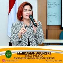 Pengamat Komunikasi LSPR, Rizka Septiana: Mari kita Menciptakan dan menjaga citra positif Pengadilan dilakukan melalui pemanfaatan media baru melalui platform internet. 