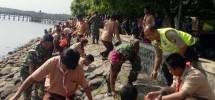 Puslatpurmar 3 Grati Gelar Baksos di Pantai Bentar Probolinggo